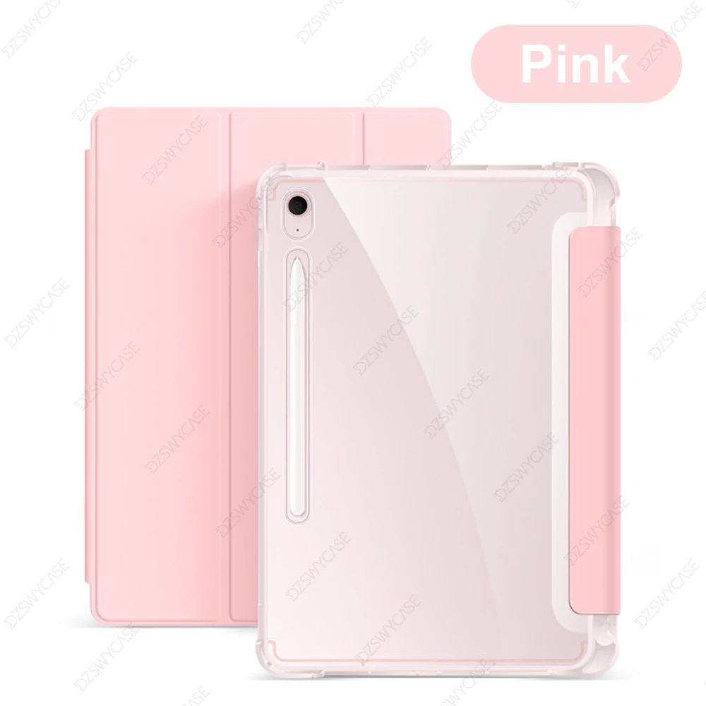 Transparent Clear Hard Tablet Case - Durable Protective Back Cover