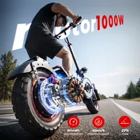 iScooter iX5s Electric Scooter 15Ah 1000W Powerful Kick Scooter Anti-skid Off Road Pneumatic Tire 65km Range 45km/h eScooter 4