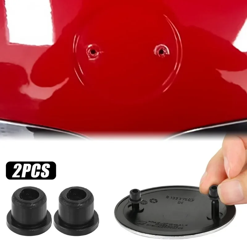 PVC 자동차 엠블럼 구멍 플러그 자동 로고 씰 커버 구멍 BMW 37 시리즈 E32E34E36 E38 E39 E46 E53 E60 E65 E66 E90 M3 M5 자동차 부품