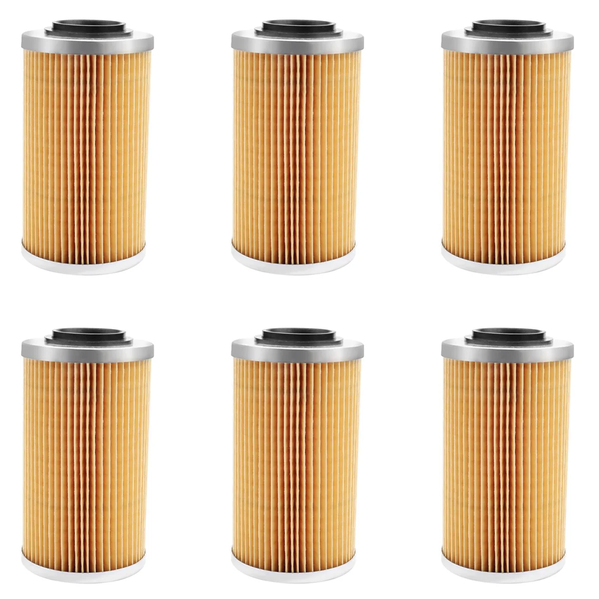 

6X Engine Oil Filter for 420956741 Sea Doo 130 Thru 260Hp 4 TEC Rotax Seadoo