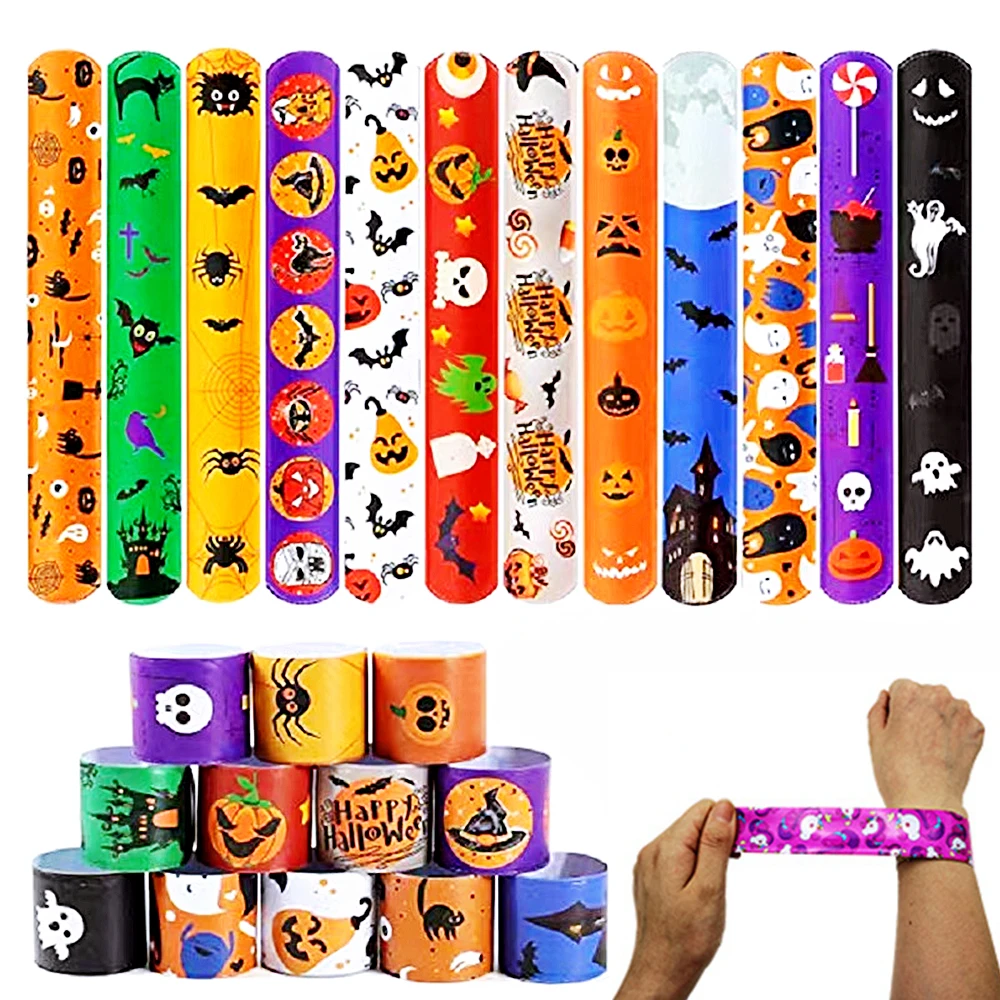 Festive Patterned Wristband Toys for Kids - Party Gifts & Celebration Favors