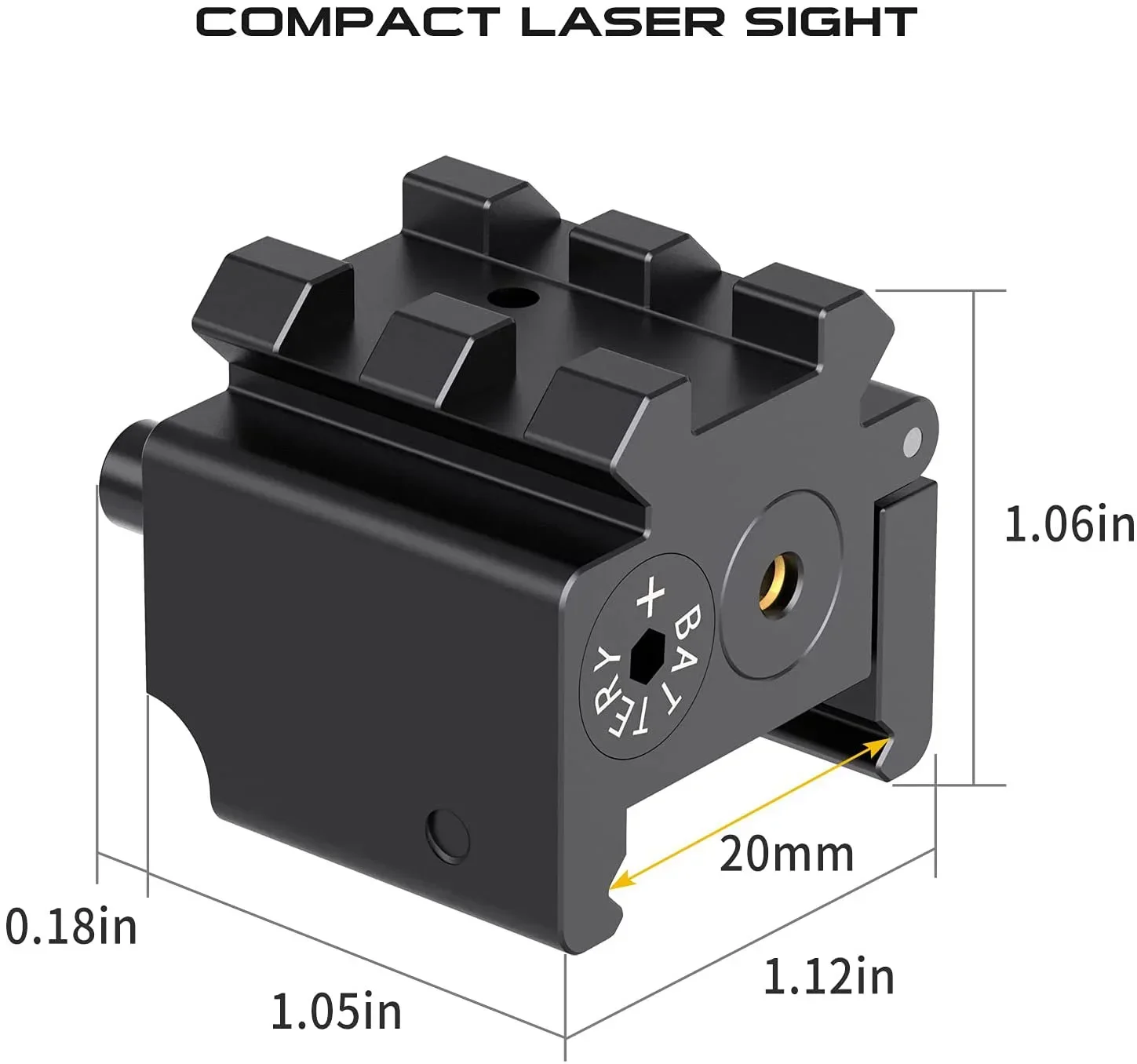 Metal Adjustable Green Red Dot Laser Pointer Sight Hunting Airsoft Handgun Taurus G2C 1911 Glock 17 With 20mm Picatinny Rail