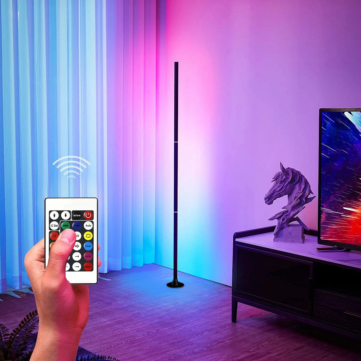 RGB Corner Floor Lamp 5