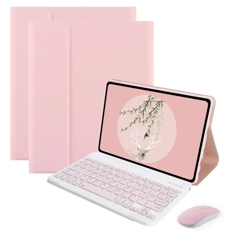 Capa Teclado para Xiaomi Redmi Pad Pro Tablet Cover Russo Hebraico Espanhol Coreano 12 12 12.1 2024