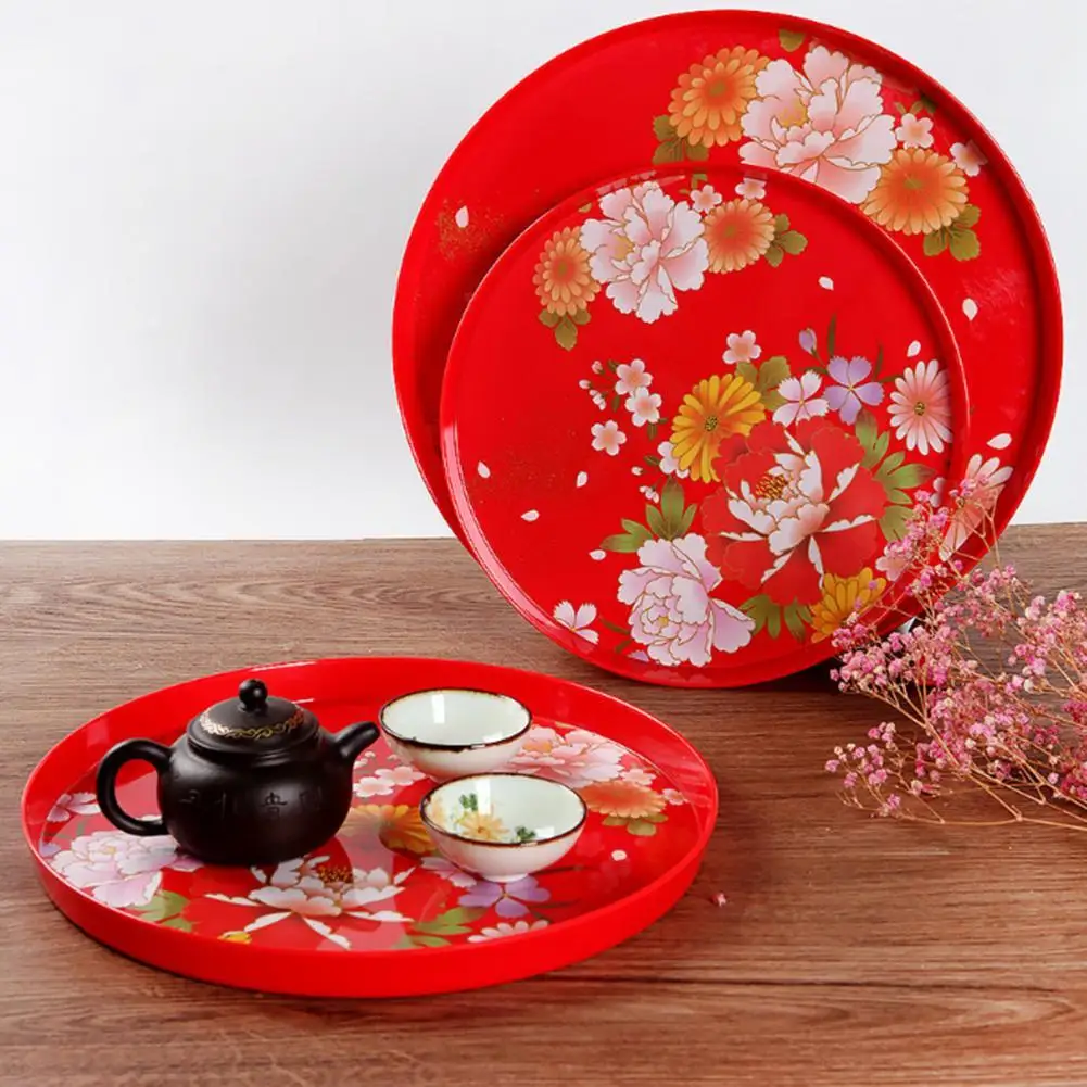 Поднос для сервировки чайного столика поднос большой емкости чая Меламиновый