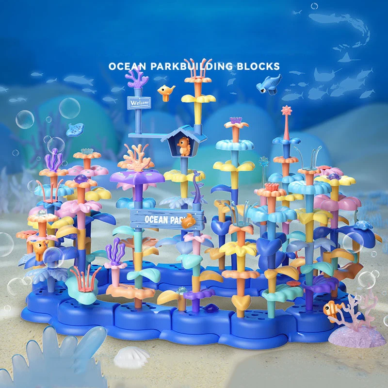 Ocean Toy Ocean Underwater World Coral Toy Ocean Blocks Coral