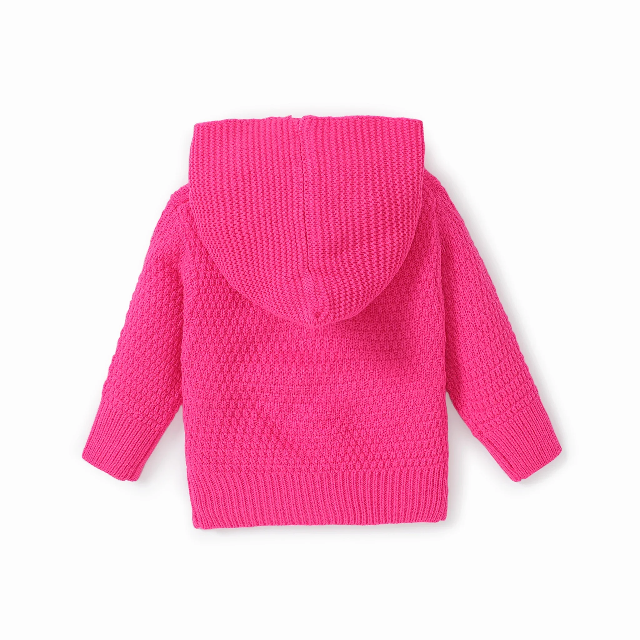 PatPat Baby Boy/Girl Button Design Sweater Jacket Soft and Comfortable Perfect for Outings and Daily Wear Basic Style cashmere sweater baby girls sweater