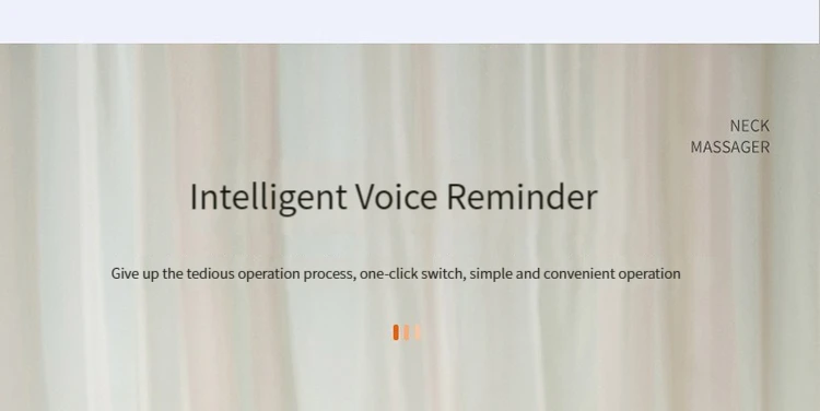 Neck Massage Intelligent Charging Heating Hot Pressing Magnetic Pulse Fashion Multi User Usage Portable Pulse Neck Massager 19