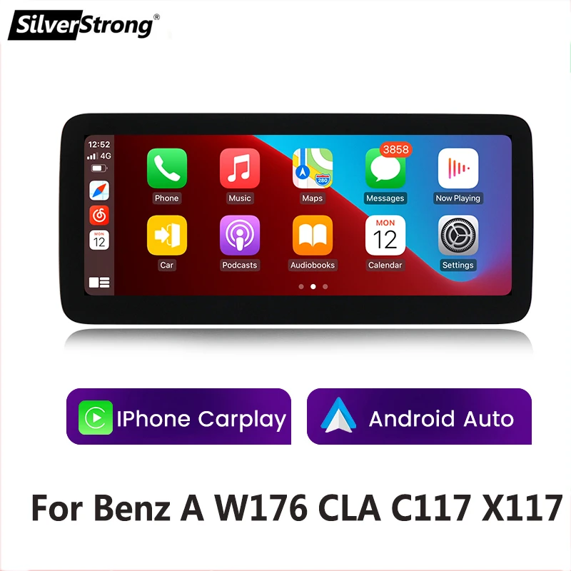 Auto Multimedia Scherm Voor Mercedes Benz Een Cla C117 Gla X156 W176 Draadloze Apple Carplay