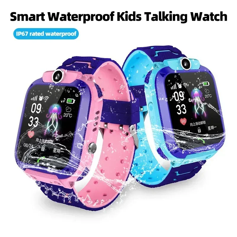 

Q12 Kids Smart 2G Call Phone Watch Waterproof Mother Children GPS Monitor Boy Girls SOS Child Sports Digital Watches Tracker