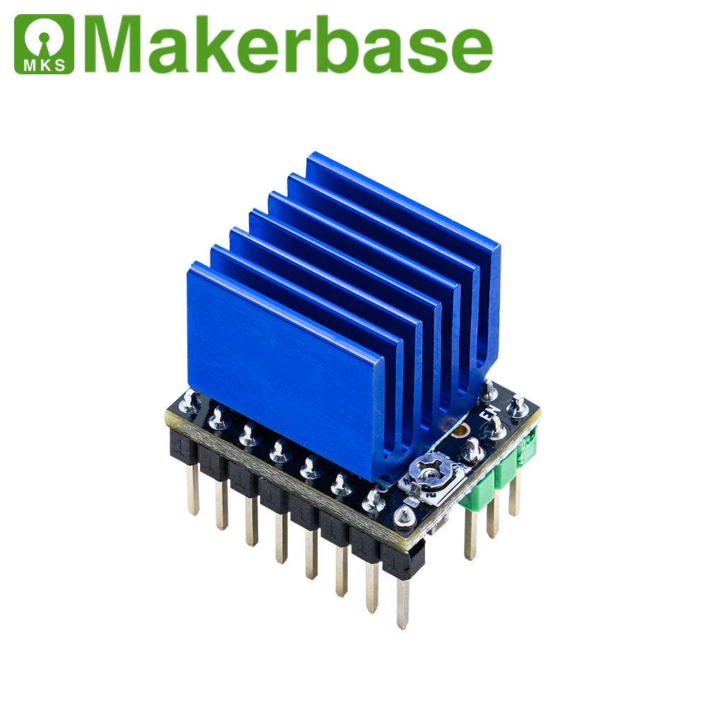 Makerbase-driver do Motor de Stepstick Mks Tmc2226 2226 Peças para Impressora 3d Uart Ultra Silencioso 25a vs Tmc2209 Tmc2208 - Imagem 6