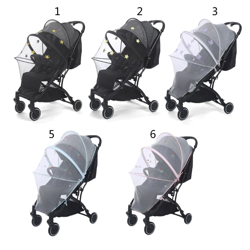 

Children Crib Mesh Full Cover Mosquito Net Netting Baby Stroller Pushchair Dropship