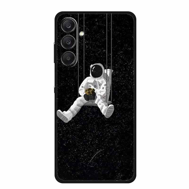 Cool Astronaut Space Soft Silicone TPU Phone Case