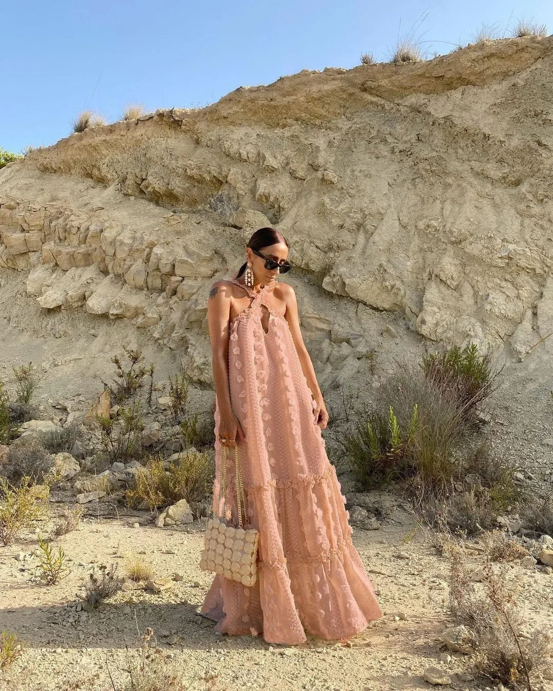 

Модное трехмерное подвесное платье с цветочным принтом и вырезом для пола, свободная облегающая юбка