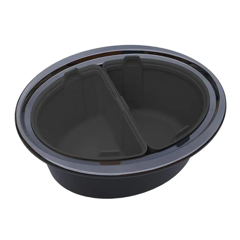 

Slow Cooker Divider Liner Crockpockets Fit 8/6 Qt Leakproof Reusable Silicone Crockpots Divider Dishwasher Safe Cooking Liner