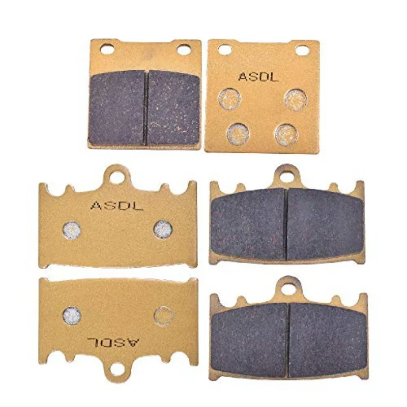 

250CC Motorcycle Accessories Front and Rear Brake Pads Disc Set for Suzuki RGV250 RGV 250 RGV250J K L 1988-1990