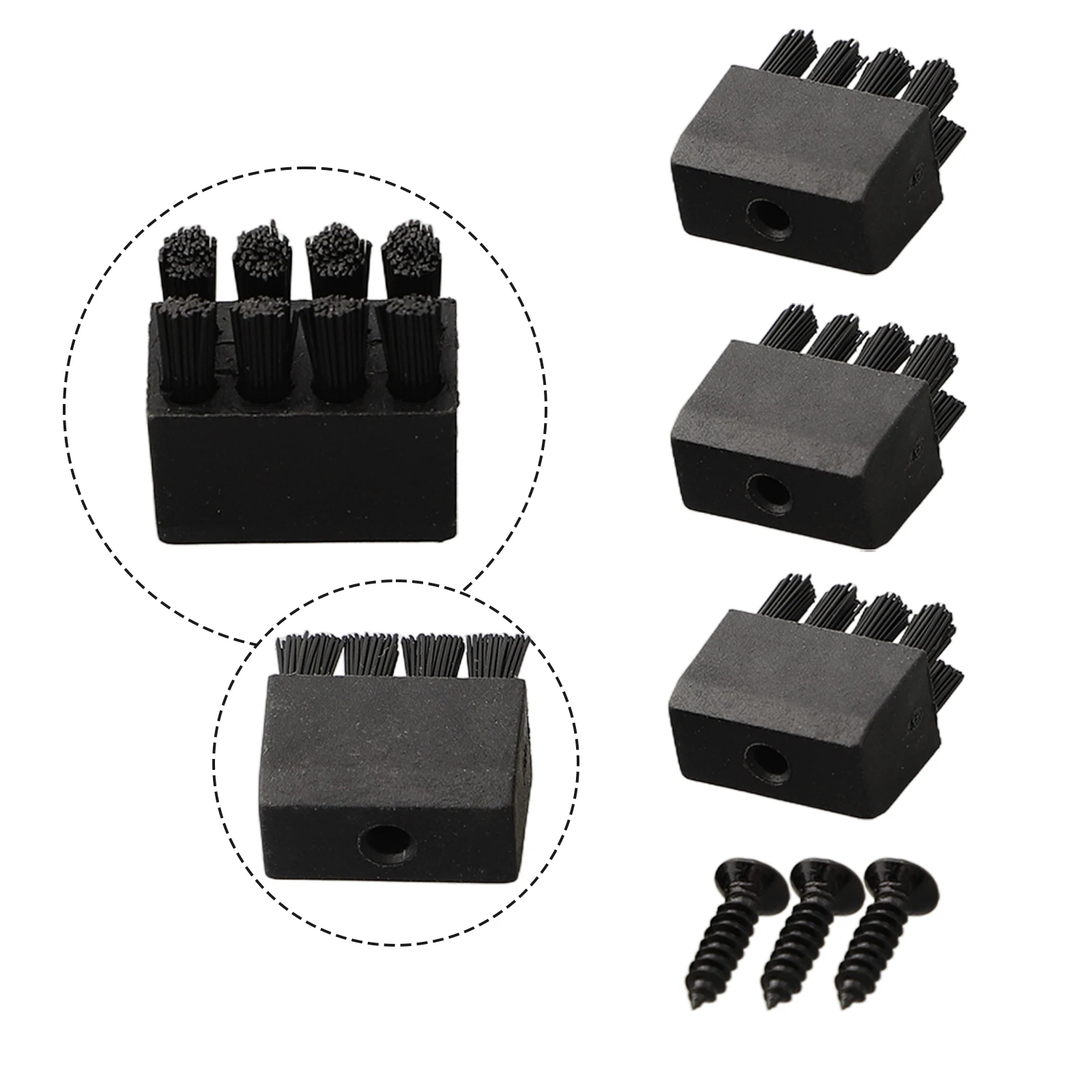 

Replacement Brush Holder Screws For Hostage Arrow Rest Archery Bow Brush Set, Replacement Brushes With Screws For Compound Bow