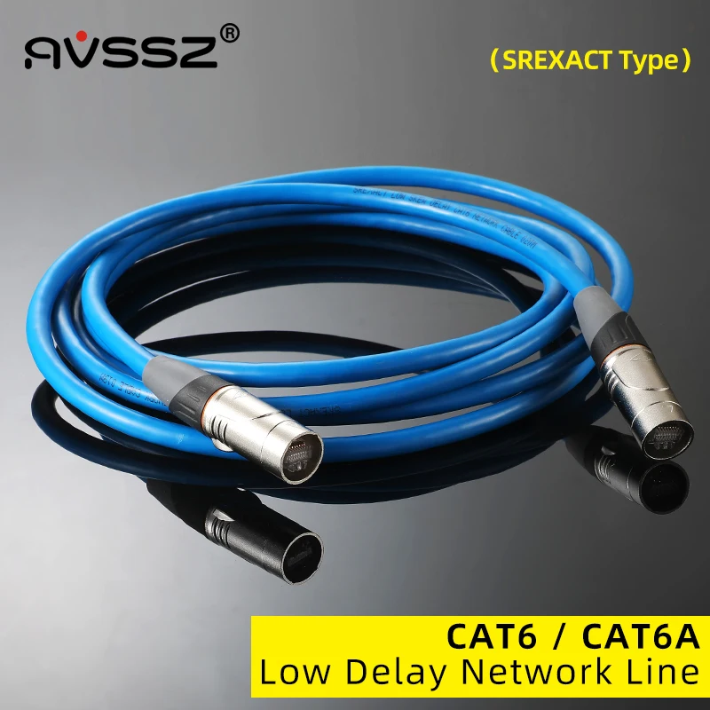 AVSSZ CAT6 CAT6A Low Delay Network Line SREXACT Cable NEUTRIK