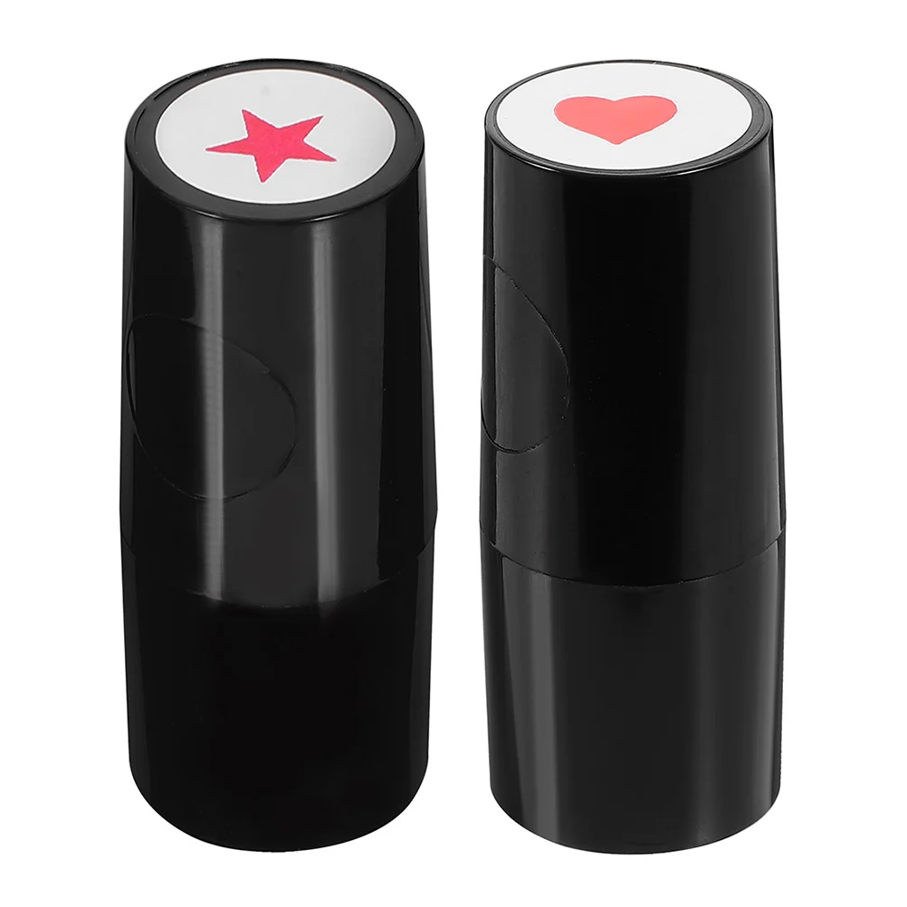 

2 Pcs Multifunction Seal Postage Stamps Reusable Stamper Tool Pp Chic Golf Ball