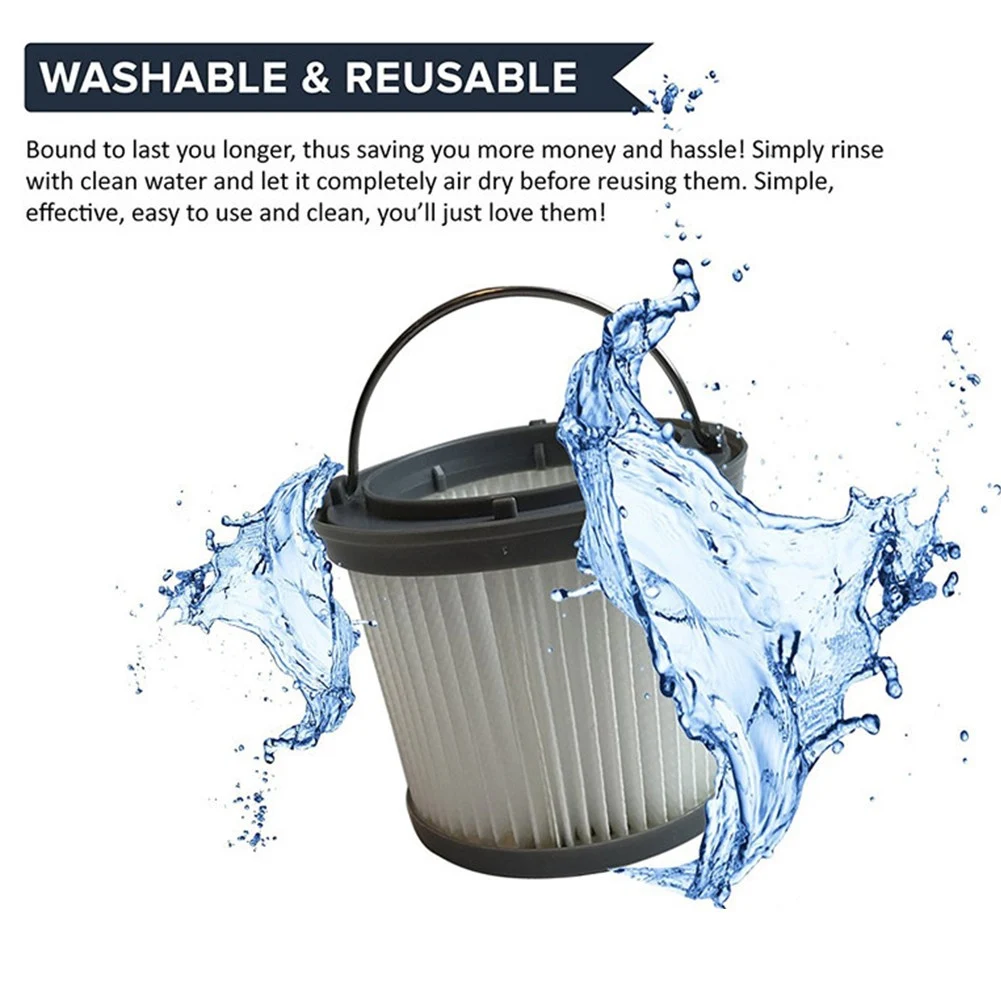

Washable Filter Cleaning Brush For Black&Decker DustBuster PVF110, PHV1210, PV1020L, PD11420L, PHV1810, 1820LF/G Vacuum Cleaner