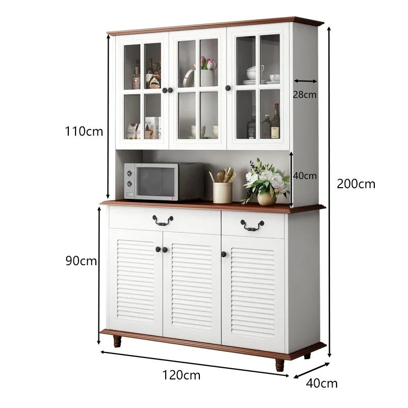 White Bar Cabinet Sideboard Storage Cupboard Nordic Dresser Wardrobe Filing Sideboard Modern Bar Luxury Cajonera Salon Furniture