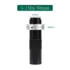 Magnification Adjustable 180X 150X 130X Zoom C Mount Lens 0.7X~4.5X Magnification For HDMI USB Industry Video Microscope Camera 2