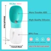 1Pcs Premium Portable Dog Water Bottle with Built-in Drinking Bowl – Leak-Proof Travel Solution for Puppies & Small Dogs 2