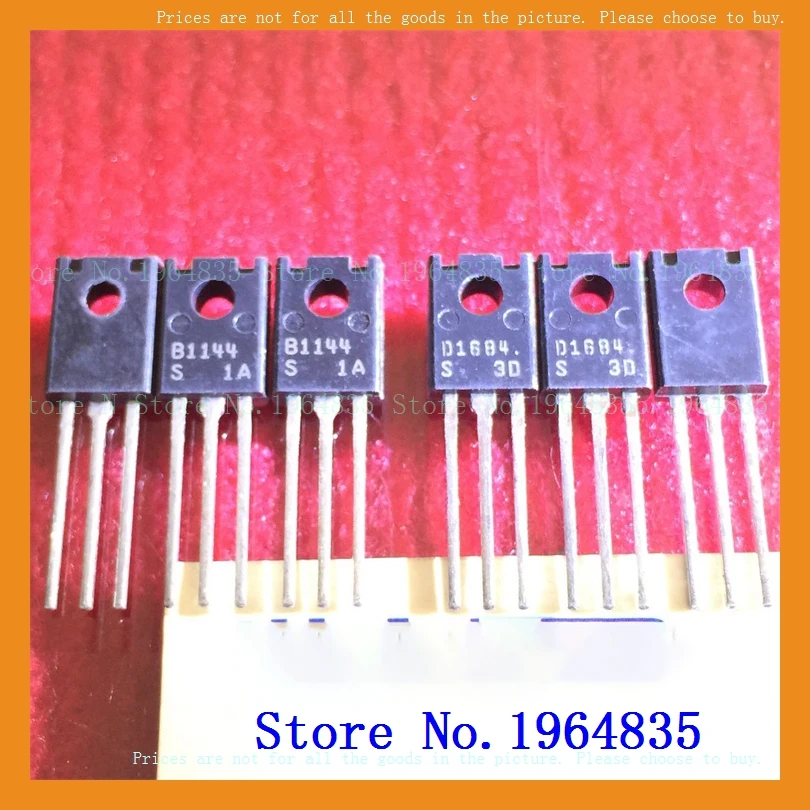 

2 шт./партия = пара 2SD1684 2SB1144 D1684 B1144