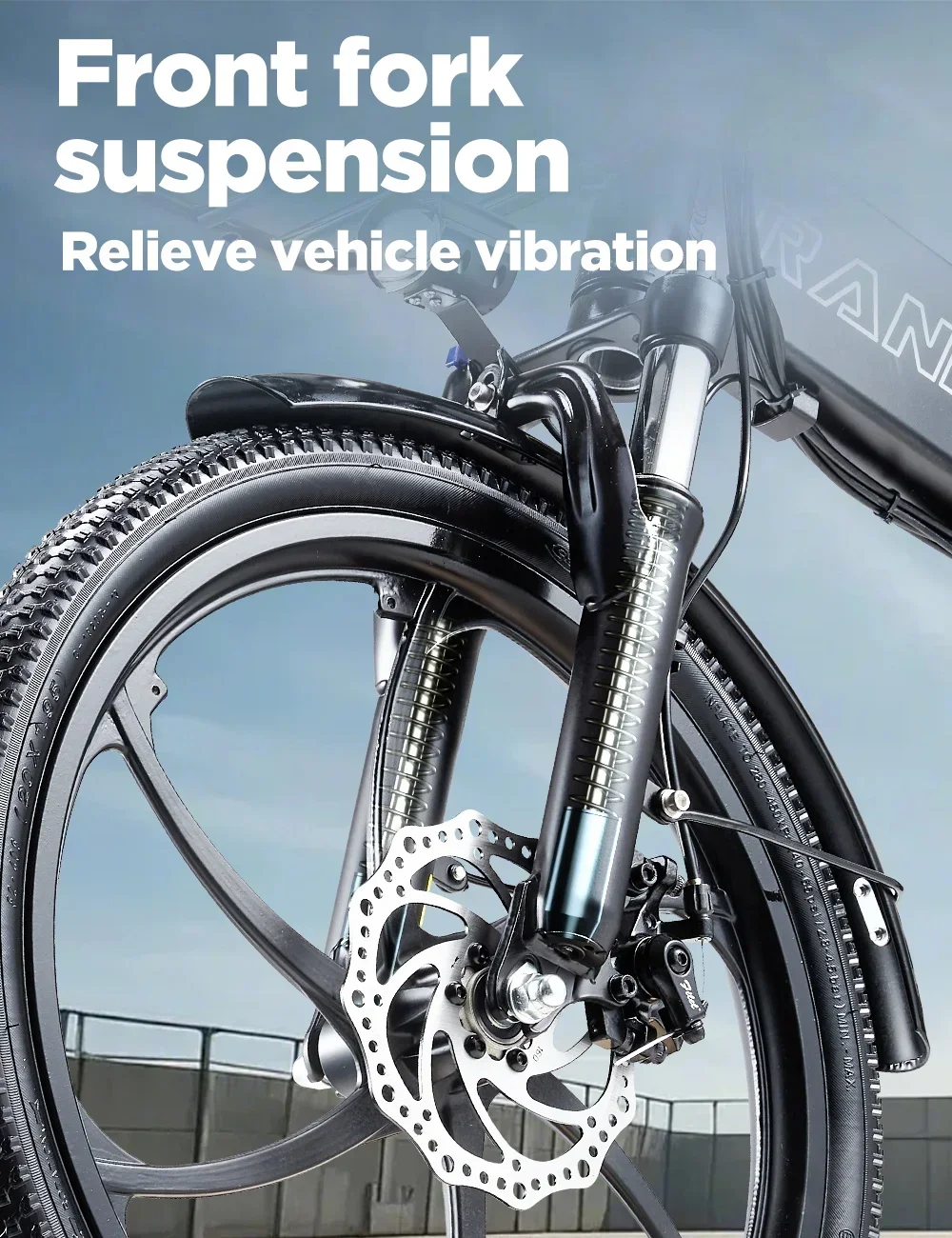 Randrid YA20 Electric bike 20 inch 350W 48V 12.8AH Folding Bike Lithium Battery Electric bike for adult Sd33a1e05e5f64a459c39f79e0a9e025ex