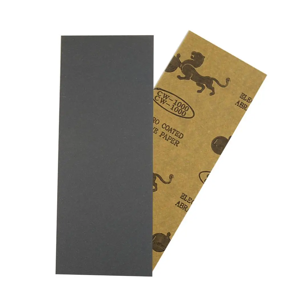 Wet Dry Sandpaper Sheets 400 600 800 1000 1200 1500 2000 2500 Polish Silicon Carbide Home Coarse polish sand paper sandpaper tools