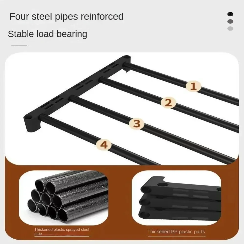 Simple Metal Shoe Rack Multilaye Space Saving And Simple Shoes Shelves Cabints Elevated Shoe Racks shoe rack