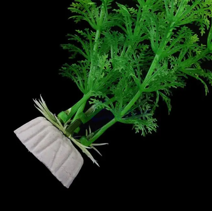 Artificial Aquarium Plants Aquarium Simulation Plant Aquatic Fish Tank Plastic Water Grass Fish Tank Decoration Accessories(About 32cm)