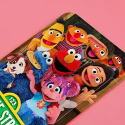 Anime Cartoon Sesame Street Lanyard with Card Holder and Keychain Charm (Z2)