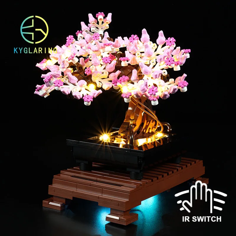 Kyglaring Set Di Illuminazione A Led Giocattoli Fai-Da-Te Per 10281 Creator Expert Bonsai Tree Blocks Building