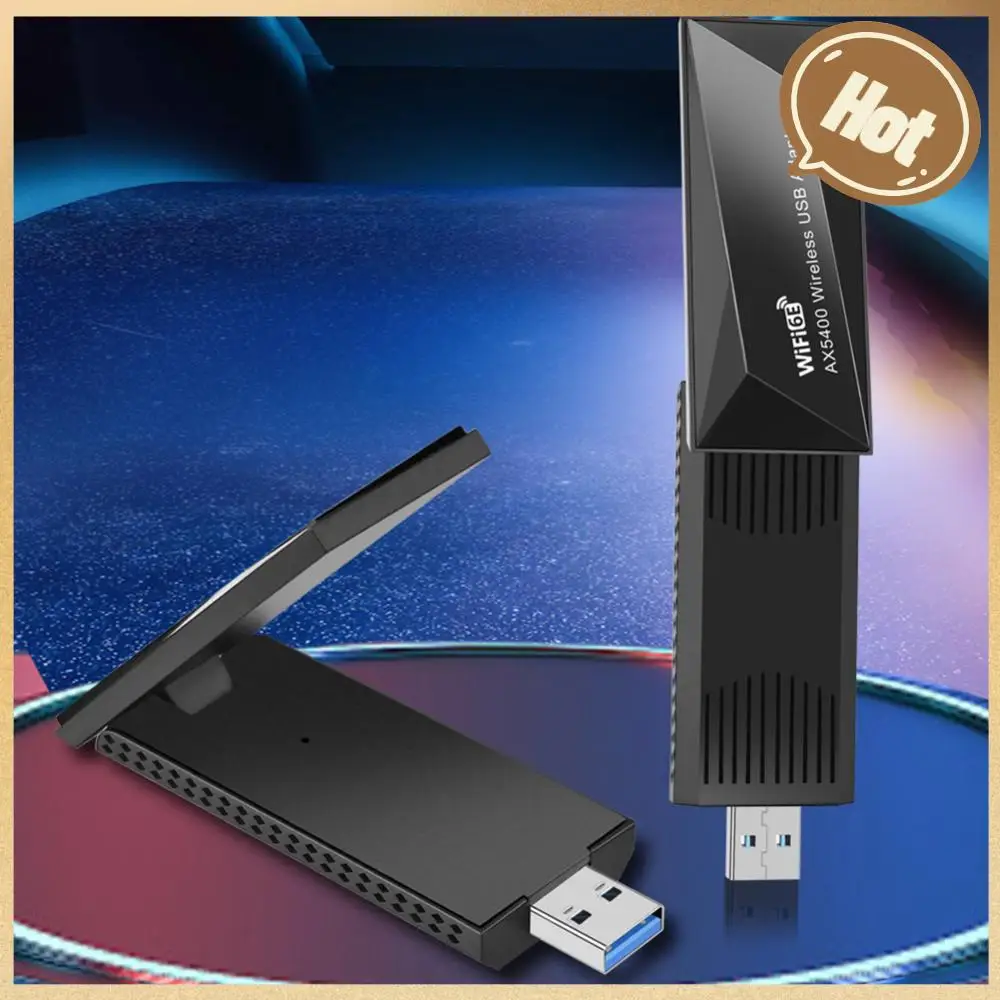 

Беспроводная сетевая карта Wi-Fi 6E, 5400 Мбит/с, три диапазона, 2,4G, 5G 6G, USB, Wi-Fi адаптер, драйвер бесплатно для ПК/ноутбука/настольного компьютера