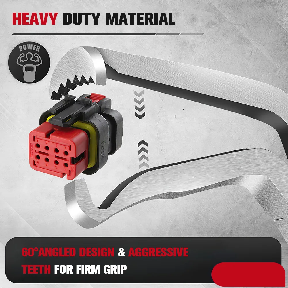 Electrical Disconnect Pliers Carbon Steel Oil Pipe Cutting Tool Wear Resist Spark Plug Removal Plier for Car Repair Accessories