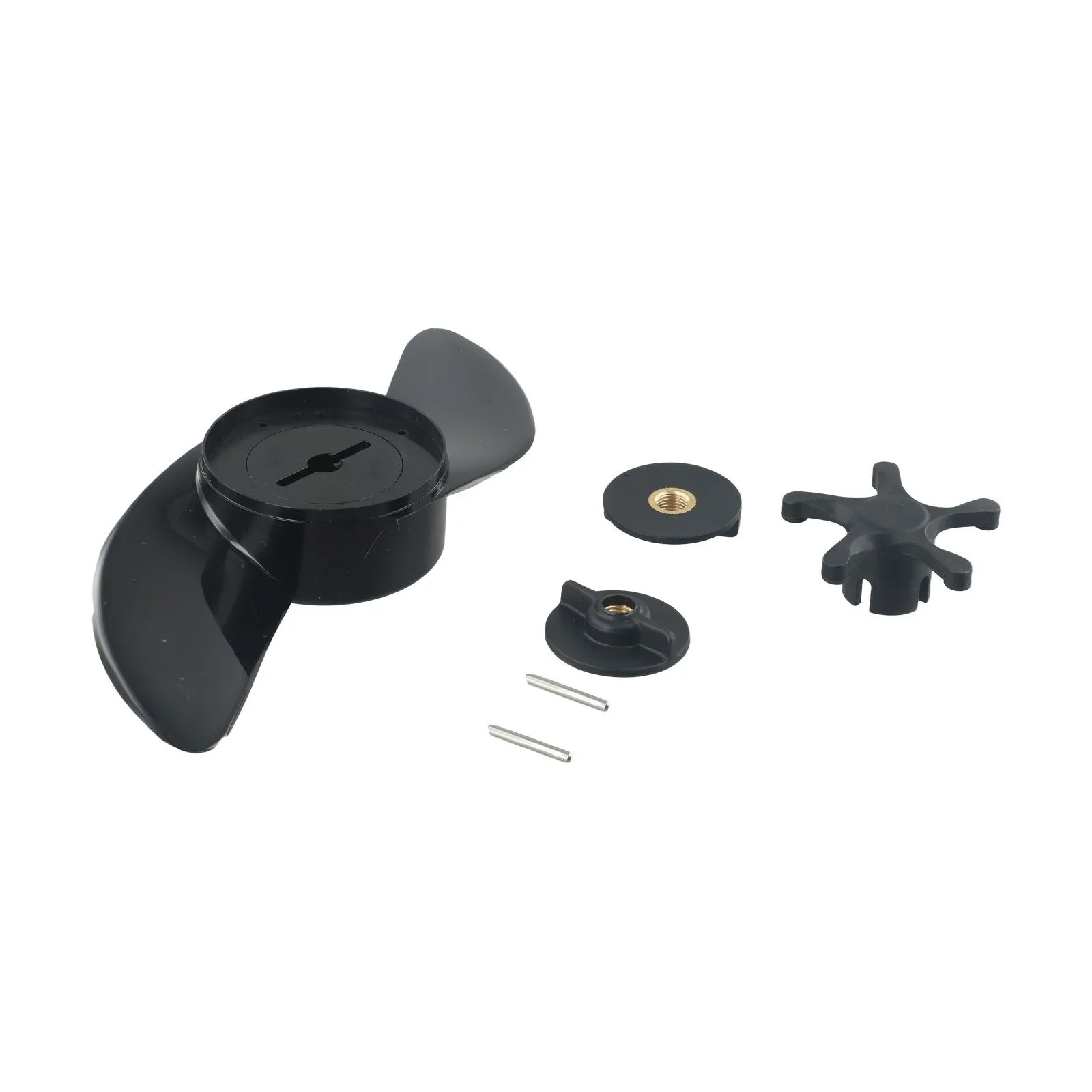 Accessories Two-blade Propeller Two-blade Propeller Watersnake About 140g Black Electric Motor Outboard Exquisite
