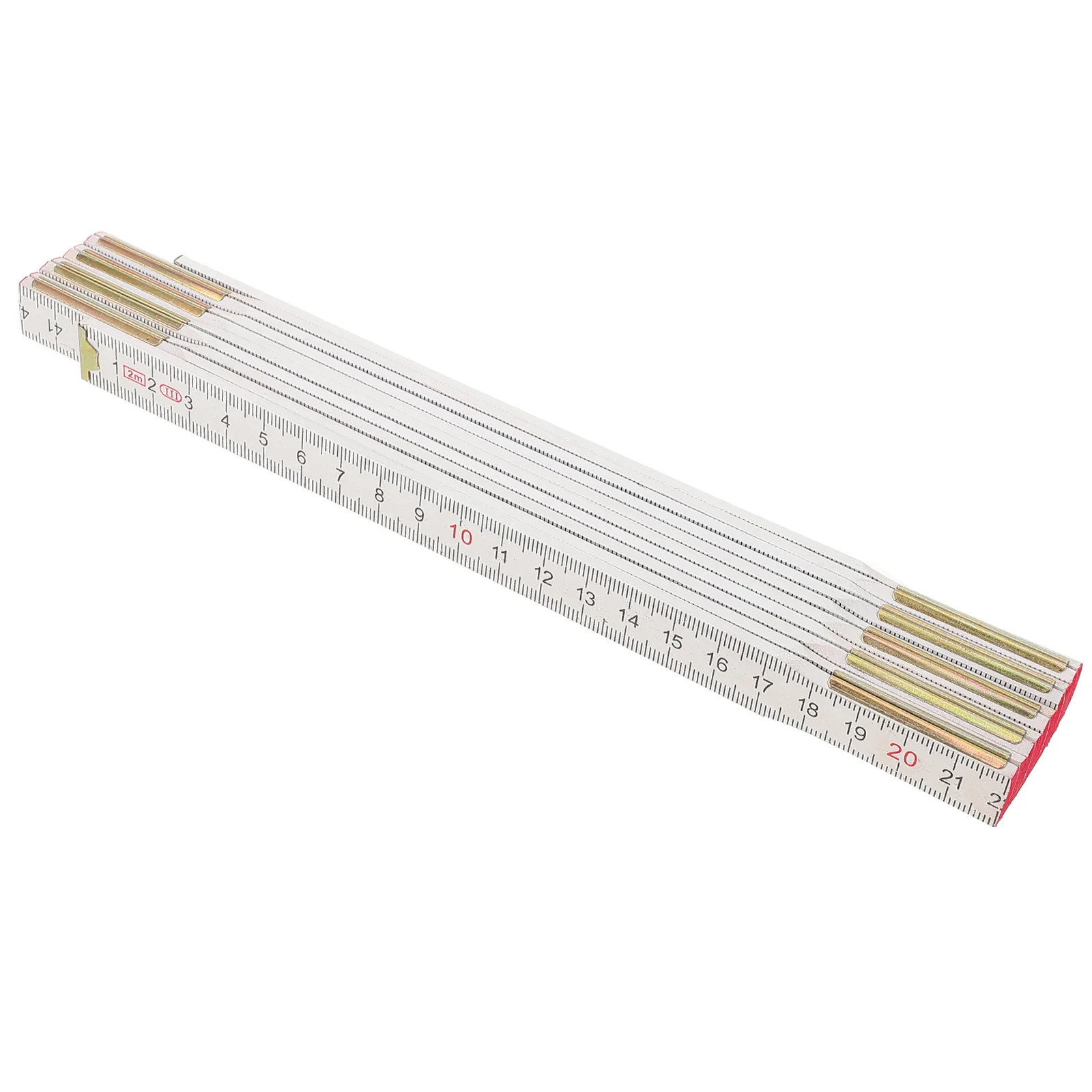 

Многоугольная многофункциональная складная линейка для столярных работ из белого пластика