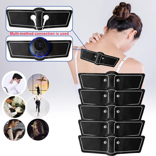 5/10pcs EMS Pulse Electrode Gel Pads for Muscle Stimulator Whole Body Massage Pain Relief Arm Exerciser Replacement Sticker 2