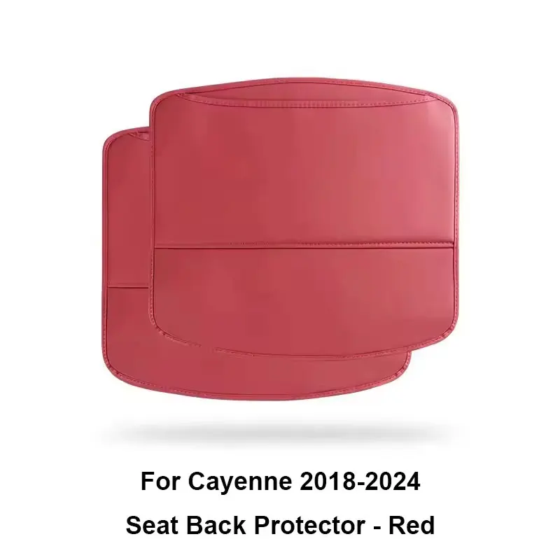 포르쉐 카이엔 92A 9YA Macan Panamera 인테리어 액세서리에 대 한 2pcs 자동차 좌석 뒤 안티 어린이 킥 패드 보호대 매트