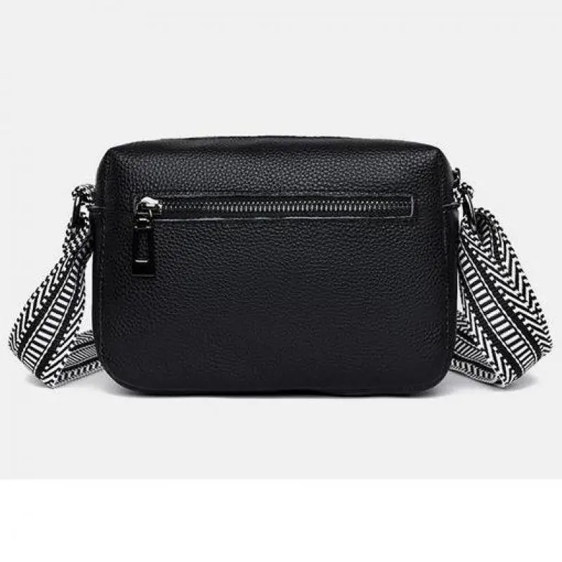 Fashion Genuine Leather Women's Handbag 2023 New Fashion Casual Shoulder Messenger Bag Top Layer Soft Cowhide Small Square Bags