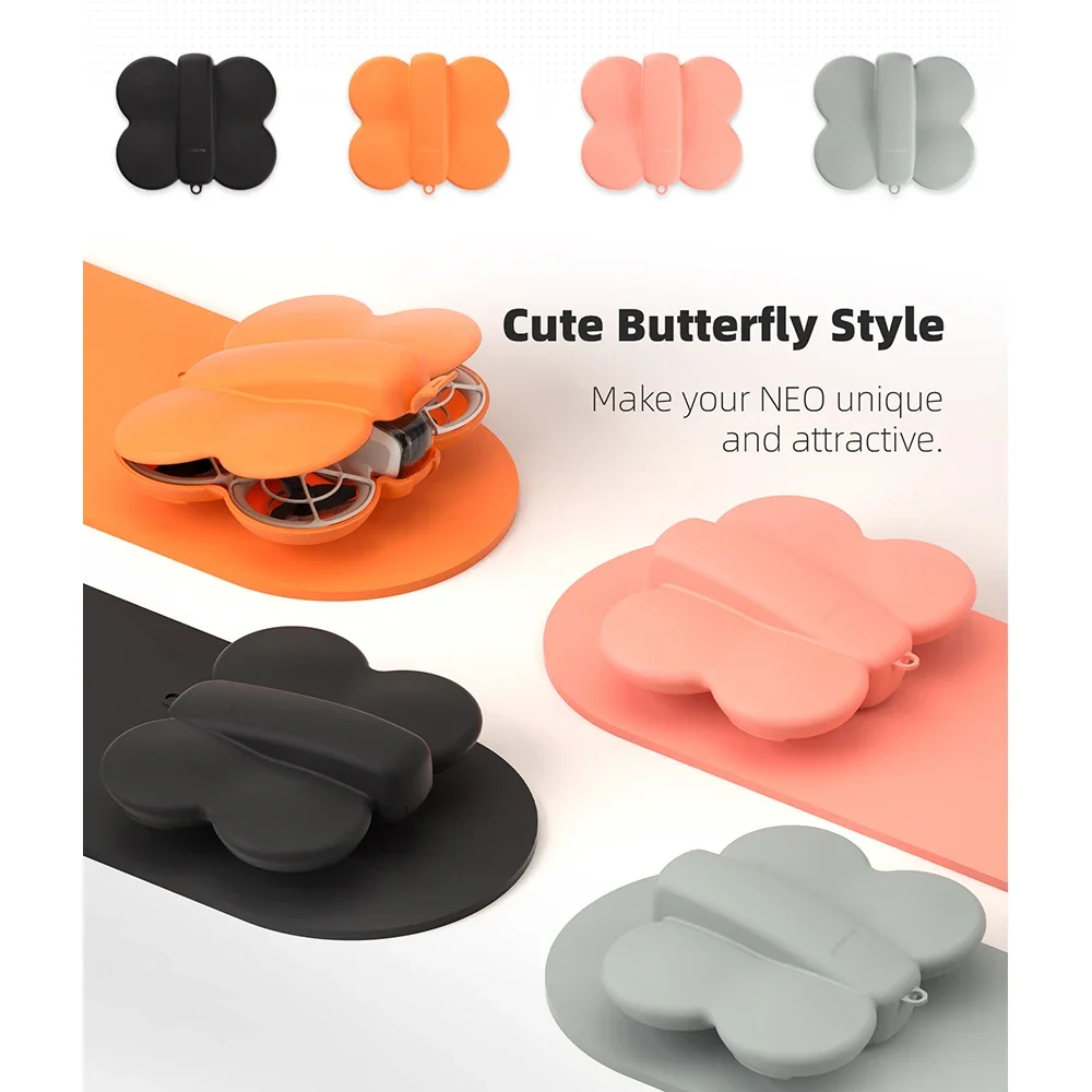 For DJI NEO Color Box For DJI NEO Crash-proof and Scratch-resistant Storage Box Butterfly Portable Storage