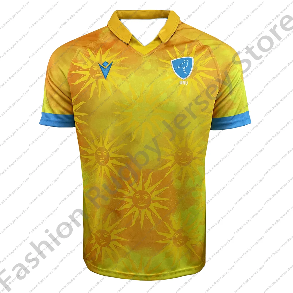 thumbnail image 1 of Camiseta de Rugby para hombre y niño, camisa de equipo para adolescentes, para estar en casa y fuera, Polo de jugador, nuevo de Argentina, 24/25, 1 of 4