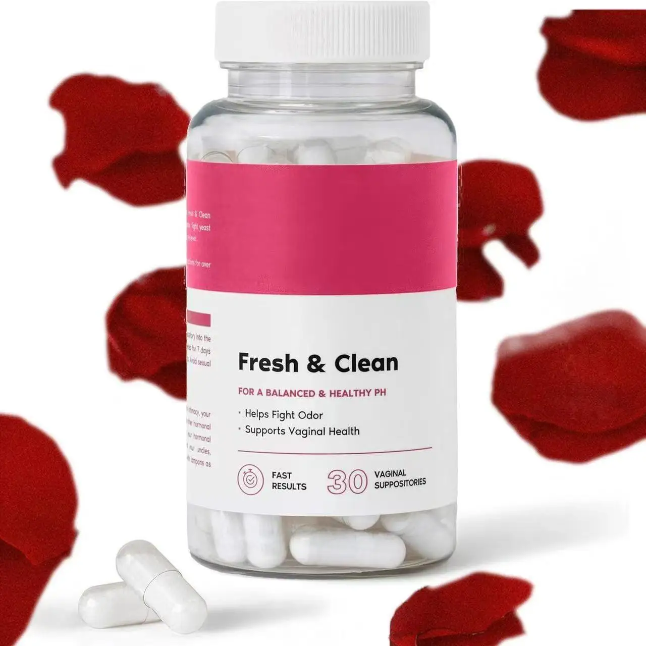 Vaginal Health Supplement Capsules for Women PH Balance for Vaginal Odor & Flora Relieve Itching