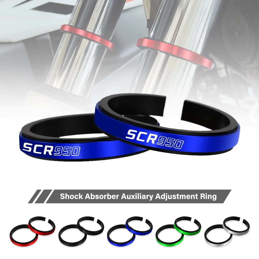 Per Yamaha Scr950 Scr 950 Scr-950 30Mm-39Mm 40Mm-50Mm Ammortizzatore Moto Regolazione Ausiliaria Anello In Gomma Accessori Cnc