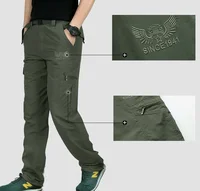 Breathable lightweight Waterproof Quick Dry Casual Pants Men Summer Army Military Style Trousers Men's Tactical Cargo Pants Male