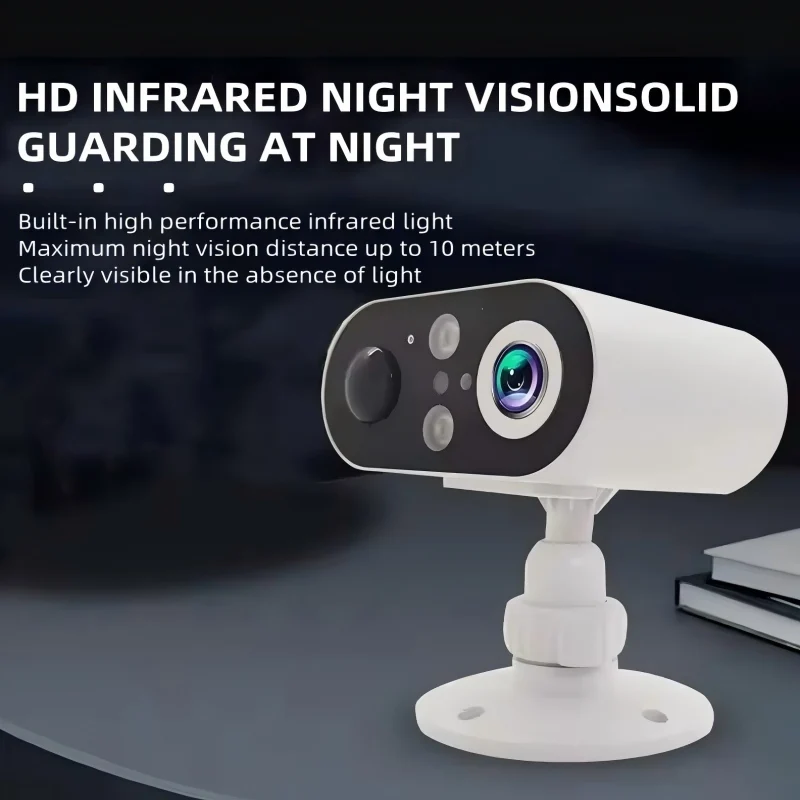 Built-in Battery Low Powered 3MP Solar WIFI PIR Detection Home Security Surveillance Camera CloudStorage Long Time Standby 3
