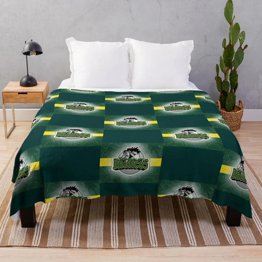 

Humboldt broncos Throw Blanket Loose Sleeping Bag Hair fluffy Blankets
