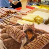 Commercial 21L Large Capacity Gas Cheese Hot Dogs Sticks With Deep Fryer Machine Hot Dog Roller Maker Sausage Cheese Snacks Food 5
