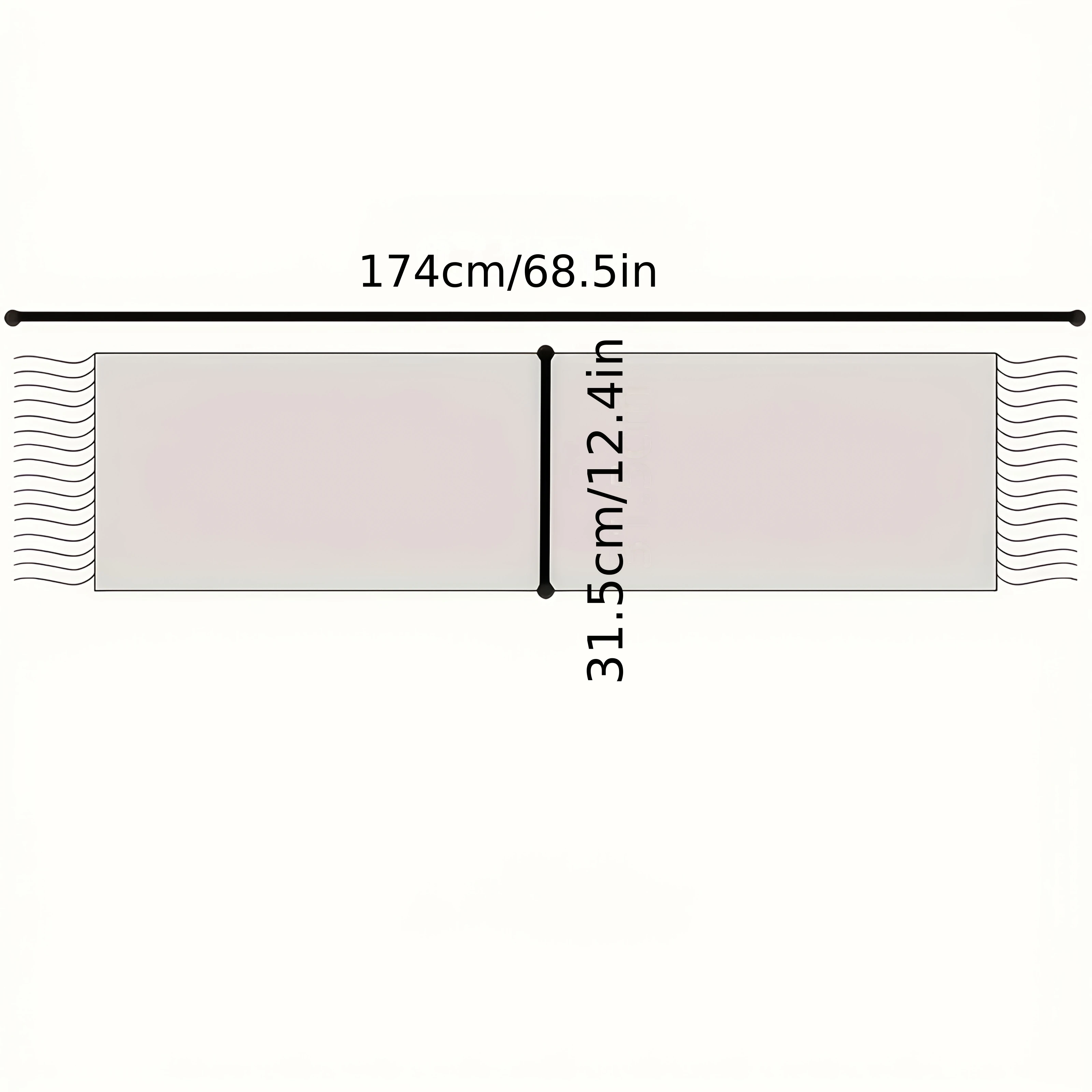 New Elegant Winter Scarf, Heart Pattern Design, Perfect for Cold Weather Outings and Travel, Stylish Winter Accessory